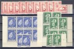 ICELAND - EXPO NEW YORK 1939, 3 DIFF STAMPS PER 10x ALL NEVER HINGED **! - Ungebraucht