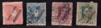 Spanish Morocco Used, 4v, Opt. Marruecos., - Spaans-Marokko