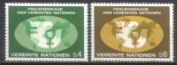 UNO Wien - Mi-Nr 9/10 Postfrisch / MNH ** (w418) - Unused Stamps