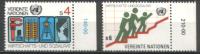 UNO Wien - Mi-Nr 14/15 Postfrisch / MNH ** (w419) - Nuevos