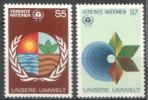 UNO Wien - Mi-Nr 24/25 Postfrisch / MNH ** (w423) - Unused Stamps