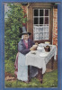 Carte Postale Pays De Galles  Welsh  Lady At Tea  Trés Beau Plan - Andere & Zonder Classificatie