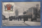 Carte Postale Pays De Galles  Cardiff  Castel St.  Blason Trés Beau Plan - Glamorgan