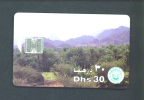 UNITED ARAB EMIRATES  -  Chip Phonecard As Scan - United Arab Emirates