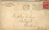 Carta, Montreal 1905  Canada. Cover - Storia Postale