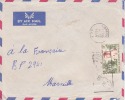 MARCOPHILIE - LIBREVILLE - GABON - 1956 - COLONIES - A.E.F - N°230 - AVION - LETTRE - FLAMME - Autres & Non Classés