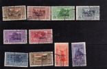 EGEO 1932 STAMPALIA GARIBALDI SERIE COMPLETA TIMBRATA USED - Egée (Stampalia)