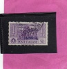 EGEO 1932 STAMPALIA GARIBALDI CENT. 50 CENTESIMI USATO USED OBLITERE' - Egeo (Stampalia)