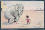 Eléphant, Elefant, Fillette, Enfant, Oie, - Éléphants