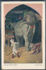 Eléphant, Elefant, Chat, Singe, Der Gestiefelte Kater, (O. Kubel Pinx.) - Elephants