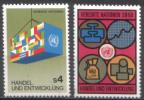 UNO Wien - Mi-Nr 34/35 Postfrisch / MNH ** (w436) - Nuevos