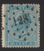 Nr. 18 - Lp.128  Fleurus - 14 1/2 X 14 - 1865-1866 Linksprofil