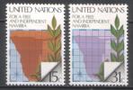 UNO New York - Mi-Nr 336/337 Postfrisch / MNH ** (w452) - Unused Stamps