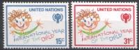UNO New York - Mi-Nr 334/335 Postfrisch / MNH ** (w463) - Unused Stamps