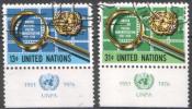 UNO New York - Mi-Nr 299/300 Gestempelt / Used (w469) - Used Stamps