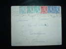 LETTRE POUR ETRANGER TYPE MERCURE TARIF 2 F OBL. MECANIQUE 29-10-45 NICE PL. GRIMALDI (06 ALPES-MARITIMES) - 1938-42 Mercure