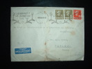 LETTRE TP 25 + 15 X2 OBL. MECANIQUE 9-12-48 OSLO (THEME NOEL) - Cartas & Documentos