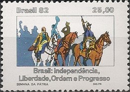 BRAZIL - NATIONAL WEEK 1982 - MNH - Unused Stamps