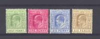 Bahamas  -  1906  :  Yv  35-38  * - 1859-1963 Kolonie Van De Kroon