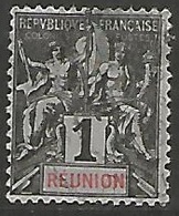 REUNION N° 32 OBLITERE - Used Stamps