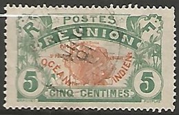 REUNION N° 59 OBLITERE - Used Stamps