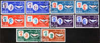 DUBAI : 05-11-1966 (OBL) : Mich : 221-230  Yv : Serie 86 - Dubai