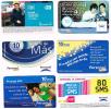 ARGENTINA  -  PERSONAL  (RECHARGE GSM)  - LIGHT: LOT OF 6 DIFFERENT     - USED   - RIF. 265 - Argentina