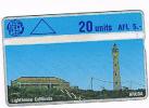 ARUBA  -  SETAR  (L & G)   -  1994 LIGHTHOUSE CALIFORNIA   CODE 405C     - USED  -  RIF. 983 - Aruba