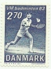 1983 - Danimarca 772 Mondiali Badminton     ----- - Badminton