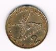 GRIEKENLAND  2 DRACHMAI  1976 - Grecia