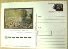 1990 RUSSIA POSTAL CARD FOR 150 YEARS FROM BIRTH OF CLAUDE MONET FRANCE PAINTER PAINTING - Impressionisme