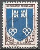 1 W Valeur Oblitérée, Used - FRANCE - YT Nr 1469 * 1966 - N° 4-18 - 1941-66 Coat Of Arms And Heraldry