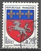 1 W Valeur Oblitérée, Used - FRANCE - YT Nr 1510 * 1966 - N° 4-12 - 1941-66 Armoiries Et Blasons