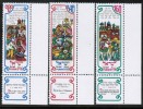 ISRAEL    Scott #  593-5**  VF MINT NH Tab - Neufs (avec Tabs)