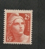 FRANCE -  N°  724 -  **  - Cote 4  € - 1945-54 Maríanne De Gandon