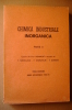 PAX/6 CHIMICA INDUSTRIALE INORGANICA II Rigamonti 1963/64 - Medecine, Biology, Chemistry