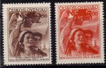 Tchécoslovaquie 1952 N°Y.T. ;  678 Et 679* - Unused Stamps