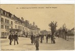 Carte Postale Ancienne L'Isle Sur Le Doubs - Rue Du Magny - Isle Sur Le Doubs