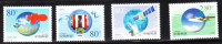 PRC China 2000 World Meteorological Organisation Weather MNH - Unused Stamps