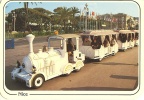 Nice - Train Touristique - Transport Urbain - Auto, Autobus Et Tramway