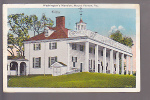 Washington's Mansion, Mount Vernon, Virginia = Postmarked Notify Your Correspondents Of Change Of Address 1932 - Other & Unclassified