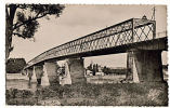 CPSM 33 CADILLAC S GARONNE - Le Pont Metallique Sur La Garonne - Cadillac