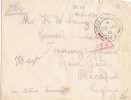 Carta  Filed Post 1915. Gran Bretaña, On Active Service. Censor - Brieven En Documenten