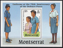 MONTSERRAT 1989 - Uniformes Militaires  // NEUFS - MNH // BF - Montserrat