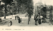 CPA 50 CHERBOURG L AVENUE CARNOT 1917 - Cherbourg