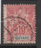 N° 44 - Oblitéré  -  Colonies Type Groupe - Guyane - Other & Unclassified