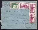 LETTRE ANCIENNE :  A.O.F.- COTE D'IVOIRE- RECOMMADÉE POUR SEFROU AU MAROC- 1943 - Covers & Documents