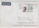 France Cover Sent Air Mail To USA Haguenau 7-10-1996 - Lettres & Documents