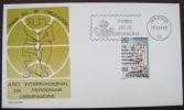 1981 SPAIN ESPANA FDC INTERNATIONAL YEAR OF DISABLED PERSONS - Behinderungen
