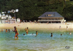 Carte Postale 50. Carteret  La Plage Et La Potinière Trés Beau Plan - Carteret